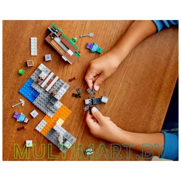 Конструктор LEGO Minecraft 21166 Заброшенная шахта картинка 9